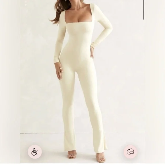 Oh Polly Cream Jumpsuit - Picture 2 of 10